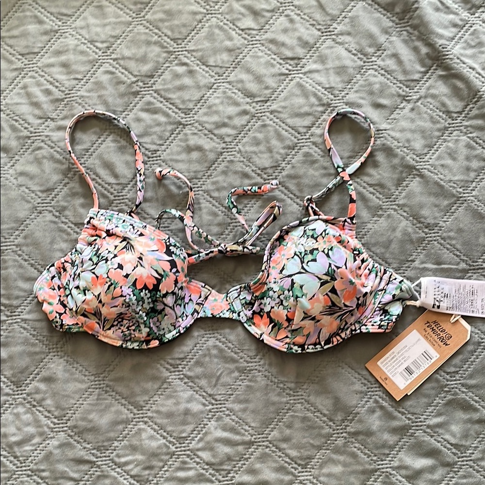 Billbong Floral Print Women's swim Bra